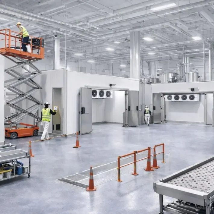 Obras civiles - Salas de Proceso